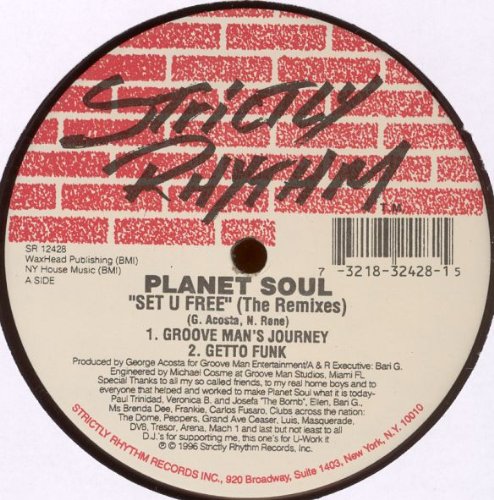 Planet Soul - Set U Free (The Remixes) (12'') (Maxi) (Vinyl)