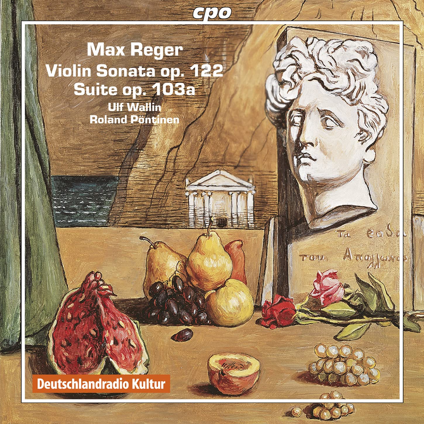 Reger , Max - Violin Sonata, Op. 122 / Suite, Op. 103a (Wallin, Pöntinen)