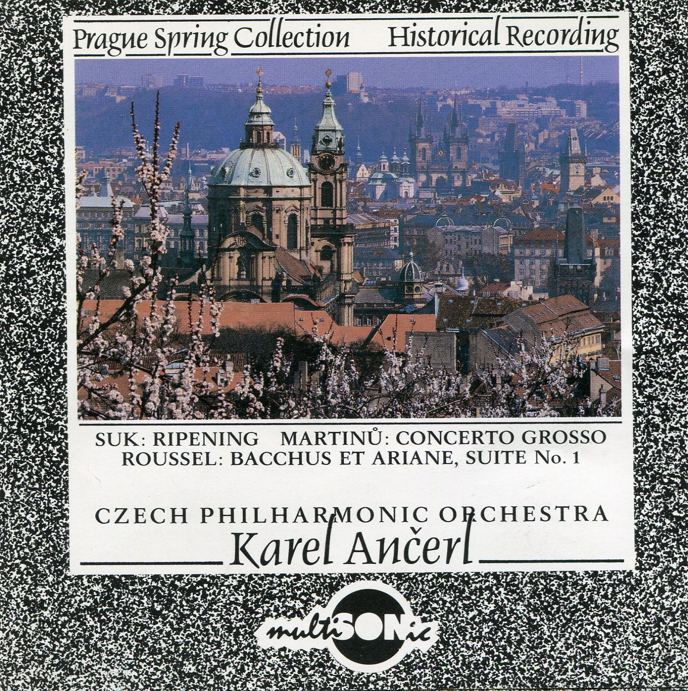 Ancerl , Karel & CPO - Suk: Ripening / Martinu: Concerto Grosso / Roussel: Bachus Et Ariane, Suite No. 1