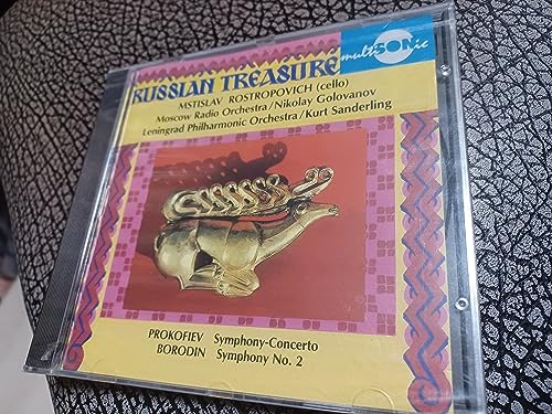 Rostropovich , Mstislav - Russian Treasure - Prokofiev: Symphony -Concerto / Borodin: Symphony No. 2 (Rostropovich, Golovanov, Sanderling)