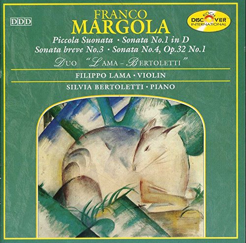 Margola , Franco - Piccola Suonata / Sonata No. 1 In D / Sonata Breve No. 3 / Sonata No. 4, Op. 32 No. 1 (Duo Lama - Bertoletti)