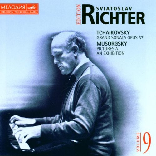 Richter , Sviatoslav - Richter Sviatoslav Edition 9 - Tchaikovsky: Grand Sonata, Op. 37 / Mussorgsky: Pictures At An Exhibition