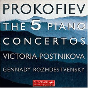 Prokofiev, Sergei - The 5 Piano Concertos (Postnikova, Rozhdestvensky)