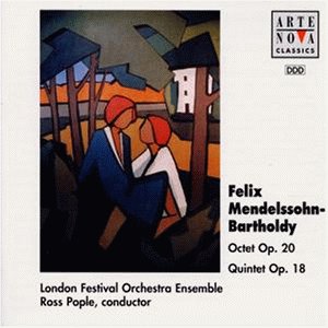 Mendelssohn , Felix - Octet, Op. 20 / Quintet, Op. 18 (Pople)