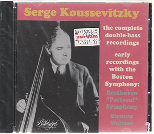 S. Koussevitzky, Boston Symphony Orchestra - S. Koussevitzky: The complete double-bass recordings