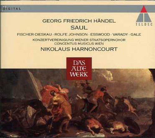 Händel , Georg Friedrich - Saul (GA) (Fischer-Dieskau, Johnson, Esswood, Varady, Gale, Harnoncourt)