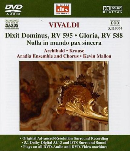  - Dixit Dominus/Gloria [DVD-AUDIO]