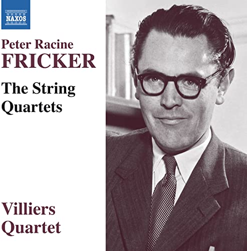 Villiers Quartet, Fricker,Peter Racine - Streichquartette