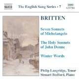 Bostridge , Ian - Britten: Serenade / Our Hunting Fathers / O Waly, Waly / Oliver Cromwell (Neunecker, Metzmacher, Harding, Britten Sinfonia)