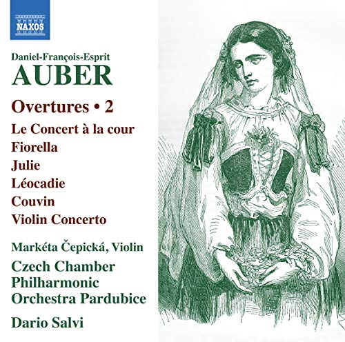 Markéta Cepická, Dario Salvi, Czech Chamber Philharmonic Orchestra Pardubice - Auber: Overtures, Vol.2