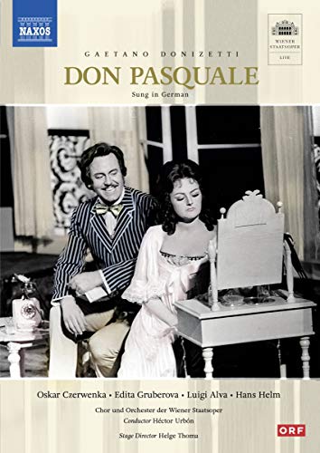 Edita Gruberova, Luigi Alva, Hans Helm, Oskar Czerwenka, Chor und Orchester der Wiener Staatsoper, Héctor Urbón, Helge Thoma, Edita Gruberova, Luigi Alva - Gaetano Donizetti: Don Pasquale (Wien 1977)