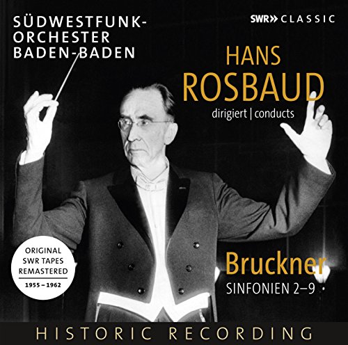 Südwestfunk-Orchester Baden-Baden - Rosbaud dirigiert Bruckner: Sinfonien 2 - 9 [8 CDs]