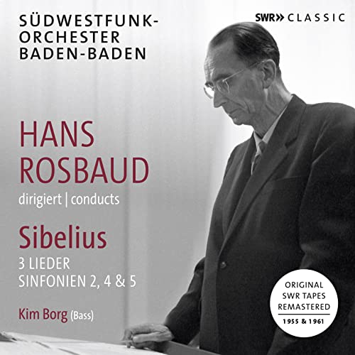 Hans Rosbaud, Radio-Sinfonieorchester Stuttgart des SWR, Sibelius, Jean, Rosbaud, Hans - Hans Rosbaud dirigiert Jean Sibelius