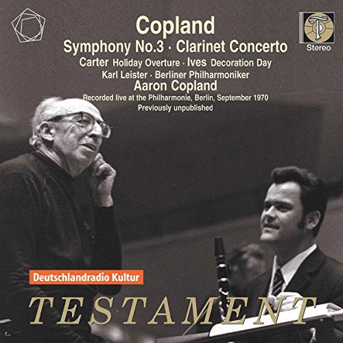 Copland , Aaron - Conducts Carter, Ives, Copland