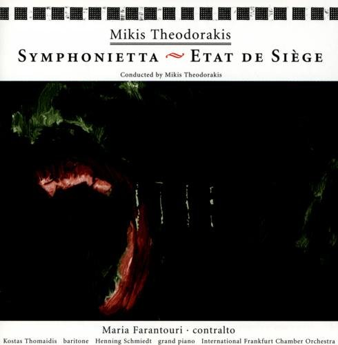 Theodorakis , Mikis - Symphonietta / Etat de Siege (Maria Farantouri)