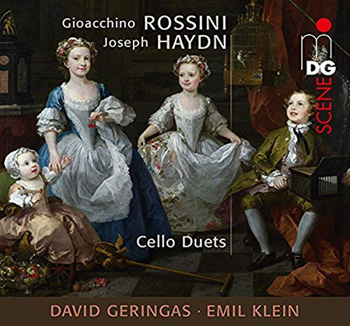 David Geringas, Emil Klein, Gioacchino Rossini, Joseph Haydn, _ - Duette für 2 Violoncelli