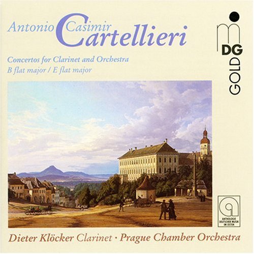 Cartellieri , Antonio Casimir - Concertos for Clarinet and Orchestra (Klöcker)