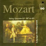 Mozart , Wolfgang Amadeus - String Quartets KV 458 & KV 465 (Leipziger Streichquartett)