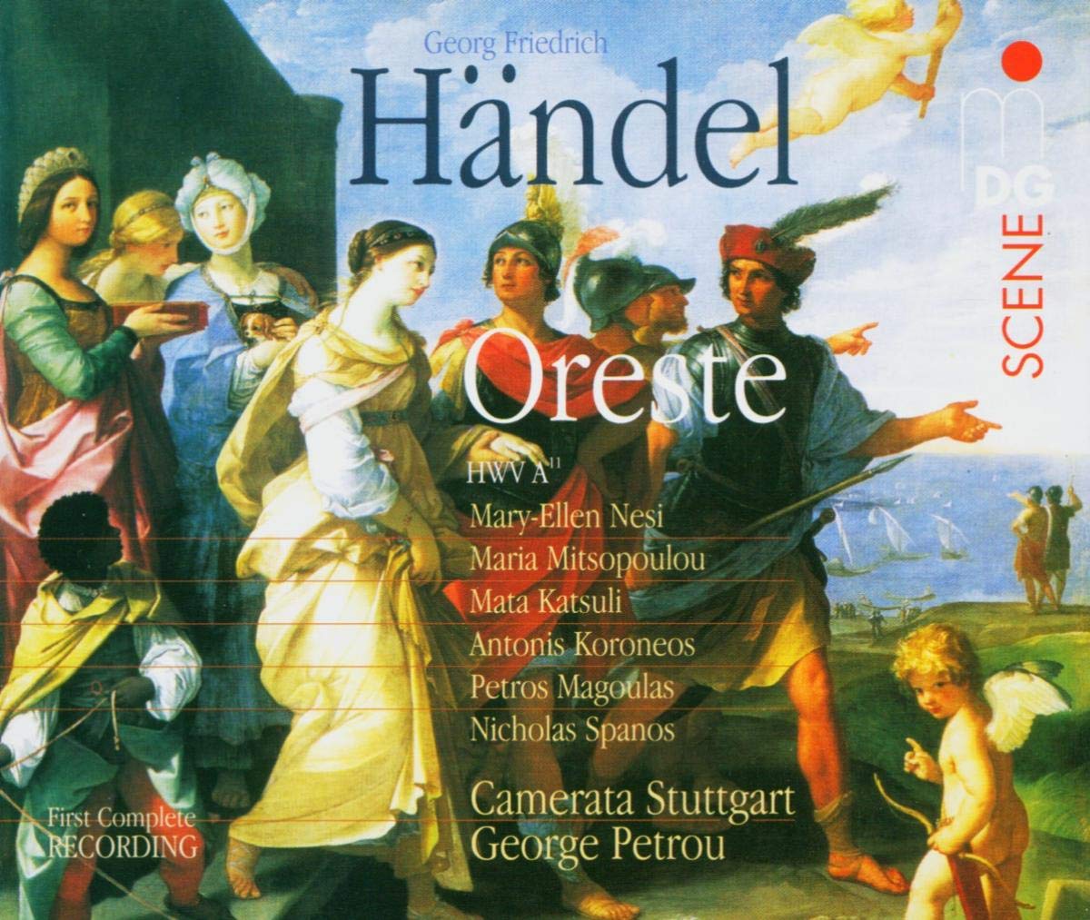Händel , Georg Friedrich - Oreste (GA) (Nesi, Mitsopoulou, Katsuli, Koroneos, Magoulas, Spanos, Petrou, Camerata Stuttgart)
