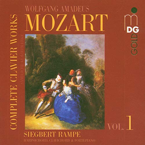 Mozart , Wolfgang Amadeus - Complete Clavier Works 1 (Rampe)