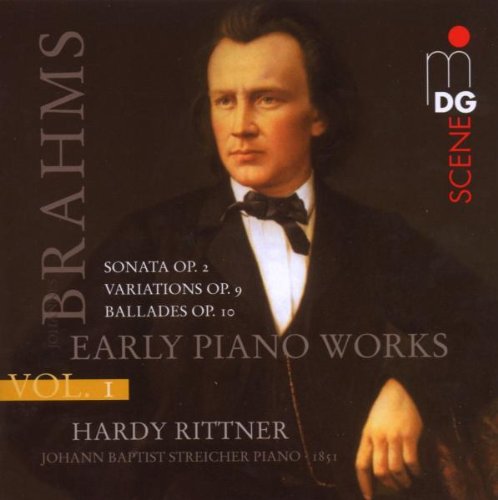Brahms , Johannes - Early Piano Works: Sonata, Op. 2 / Variations, Op. 9 / Ballades, Op. 10 (Rittner) (SACD)