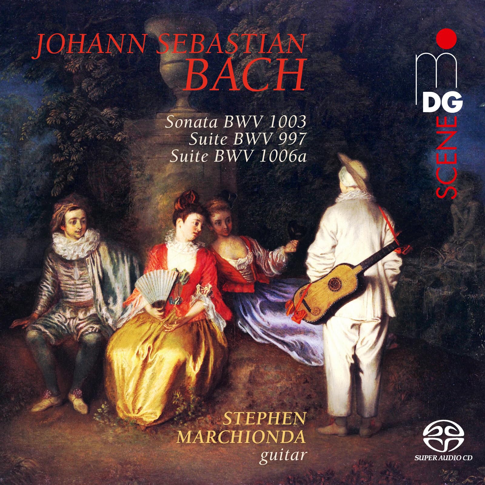 Bach , Johann Sebastian - Sonata BWV 1003 / Suite BWV 997 / Suite BWV 1006a (Marchionda) (SACD)