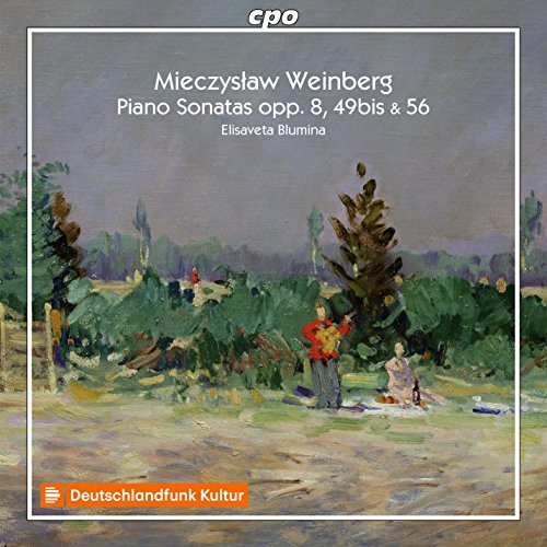 Weinberg , Mieczyslaw - Piano Sonatas, Opp. 8, 49bis & 56 (Blumina)