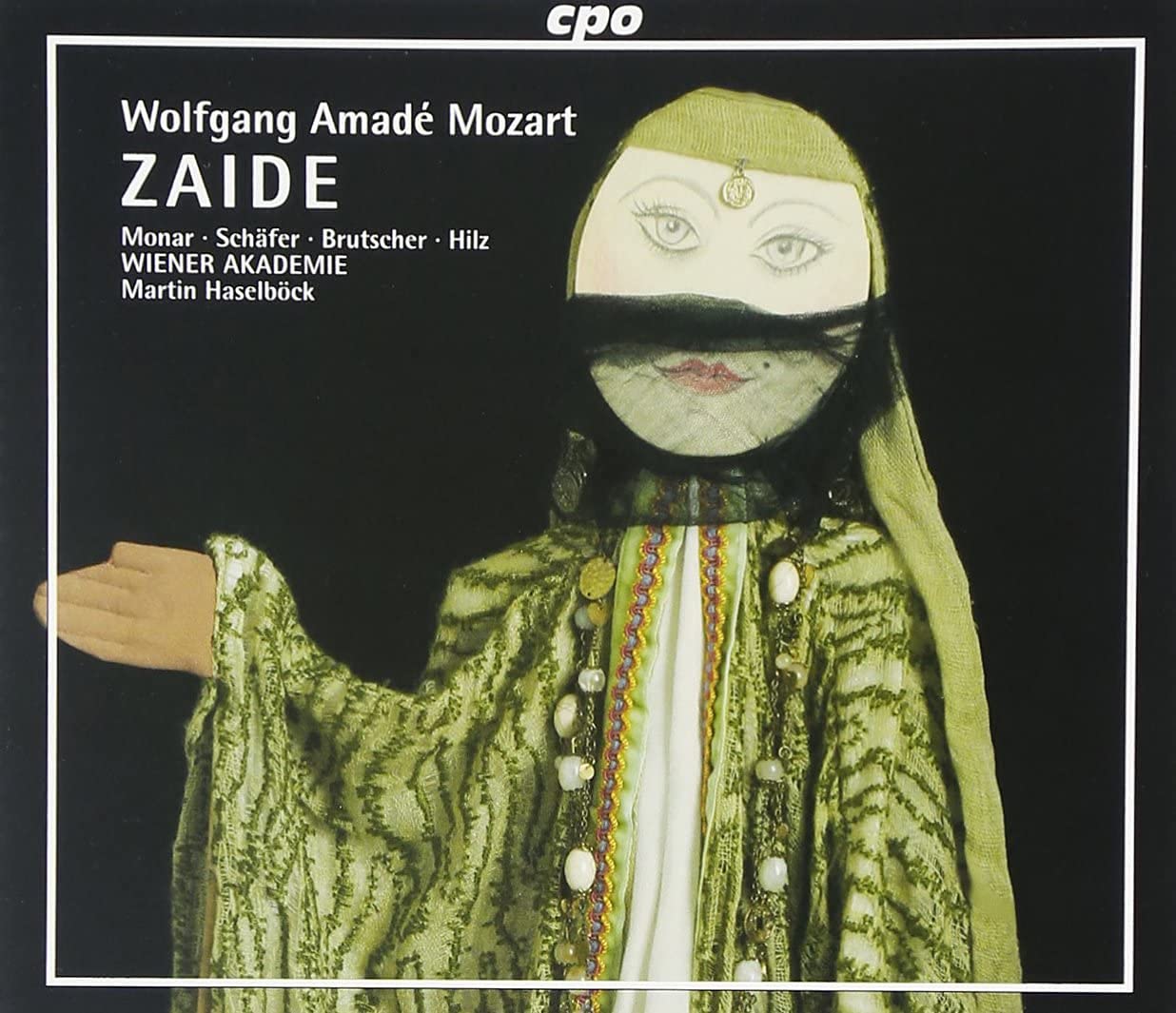 Mozart , Wolfgang Amadeus   - Zaide (Monar, Schäfer, Brutscher, Hilz, Wiener Akademie, Haselbrück)