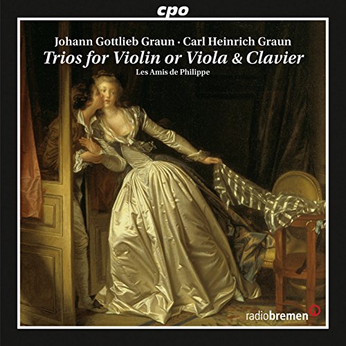 Marco Kraus, Klavier, Graun J.G., Graun C.H. - Trios for Violin/Viola & Clavier