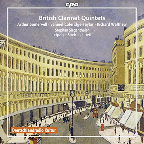 Siegenthaler , Stephan & Leipziger Streichquartett - British Clarinet Quintets By Somervell / Coleridge-Taylor / Walthew