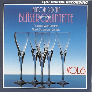 Reicha , Anton - Sämtliche Bläserquintette / Complete Wind Quintets 6 (Albert-Schweitzer-Quintett)