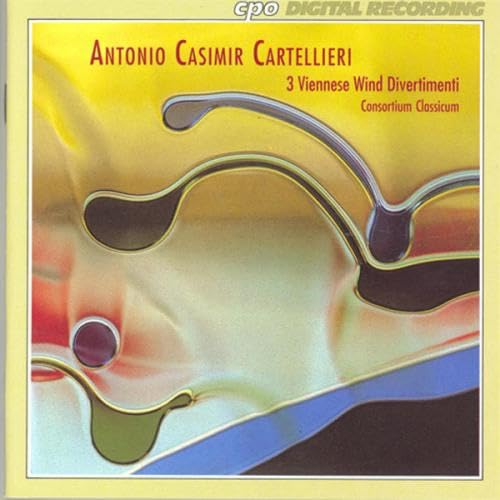 Cartellieri , Antonio Casimir - 3 Viennese Wind Divertimenti (Consortium Classicum)