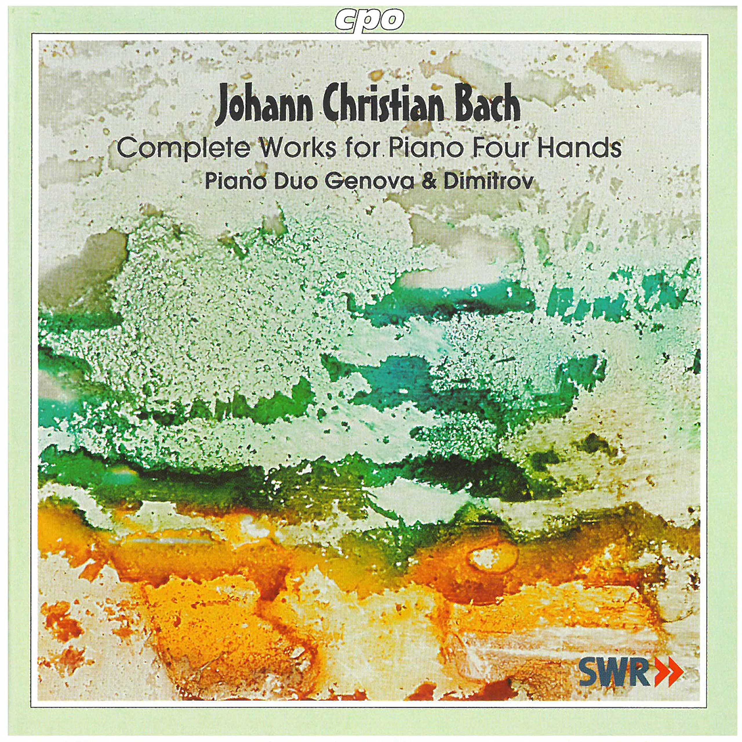 Bach , Johann Christian - Complete Works for Piano Four Hands (Genova & Dimitov9