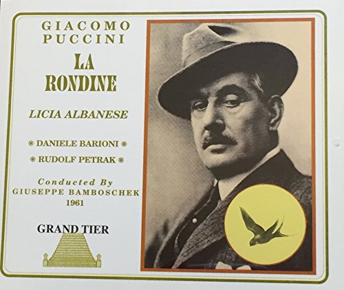 Puccini , Giacomo - La Rondine   Licia Albanese (Barioni, Petrak, Bamboschek)