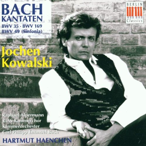 Bach , Johann Sebastian - Kantaten, BWV 35, 169, 49 (Sinfonia) (Haenchen)