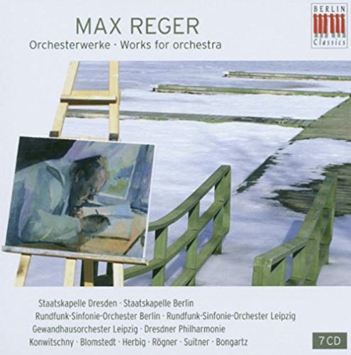 Reger , Max - Orchesterwerke / Works For Orchestra (Konwitschny, Blomstedt, Herbig, Rögner, Suitner, Bongartz)