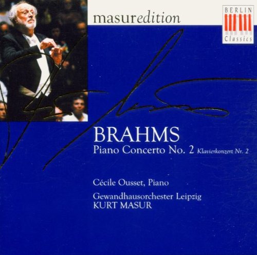 Brahms , Johannes - Konzert für Klavier und Orchestra Nr. 2 B-Dur op. 83 (Masur) (Masur Edition)