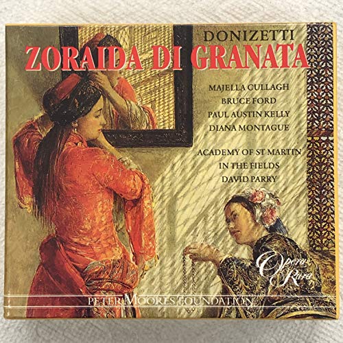 Majella Cullagh, Bruce Ford, Paul Austin Kelly, Academy of St Martin in the Fields, Gaetano Donizetti, David Parry - Zoraida Di Granata (Gesamtaufnahme)