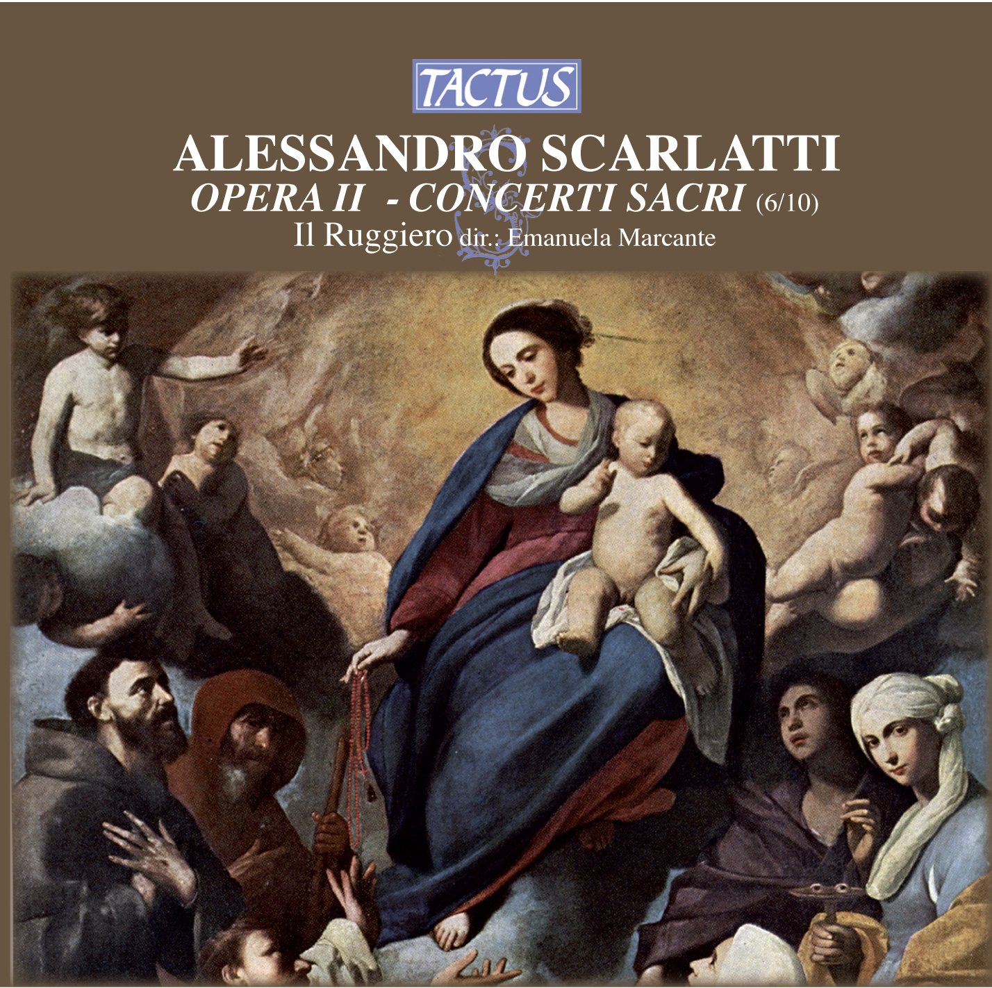 Scarlatti , Alessandra   - Concerti Sacri - Opera Seconda (Concerti 6/10)