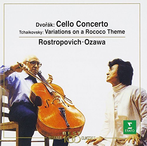 Rostropovich , Mstislav   - Dvorak: Cello Concerto / Tchaikovsky: Variations On A Rococo Theme (Rostropovich, Ozawa)