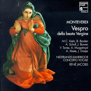 Monteverdi , Claudio - Vespro della beata Vergine (Rene Jacobs)