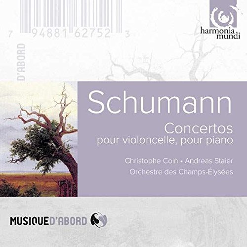 Schumann , Robert - Concertos Pour Violoncelle Pour Piano (Coin, Staier, Herreweghe)