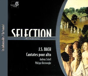 Bach , Johann Sebastian - Cantates Pour Alto (BWV 35, 54, 170) (Scholl, Herreweghe)