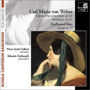 Weber , Carl Maria von - Grand Duo Concertant, Op. 48 / Variations, Op. 33 (Taillard, Torbianelli)