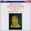 Beethoven , Ludwig van - Early Piano Works (Sonatas, Op. 13 'Pathetique' & Op. 2 No. 1 / Salieri Variations, WoO. 73 / 7 Bagatelles, Op. 33) (Kojima)