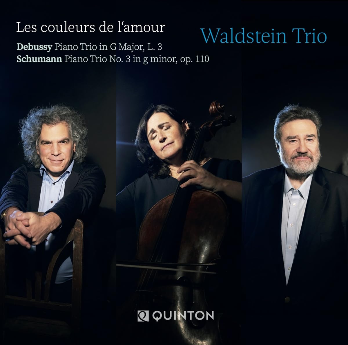 Waldstein Trio - Les Couleurs De L'Amour - Debussy: Piano Trio In G Major, L. 3 / Schumann: Piano Trio No. 3 In G Minor, Op. 110