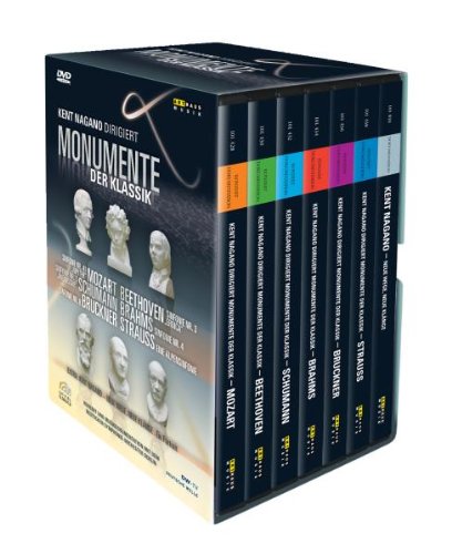 DVD - Kent Nagano dirigiert Monumente der Klassik - Box (Mozart, Schumann, Bruckner, Beethoven, Brahms, Strauss)