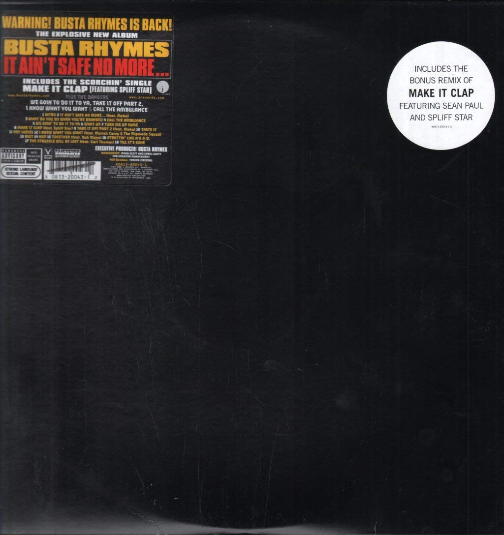 Busta Rhymes - It Ain't Safe No More... (Vinyl)