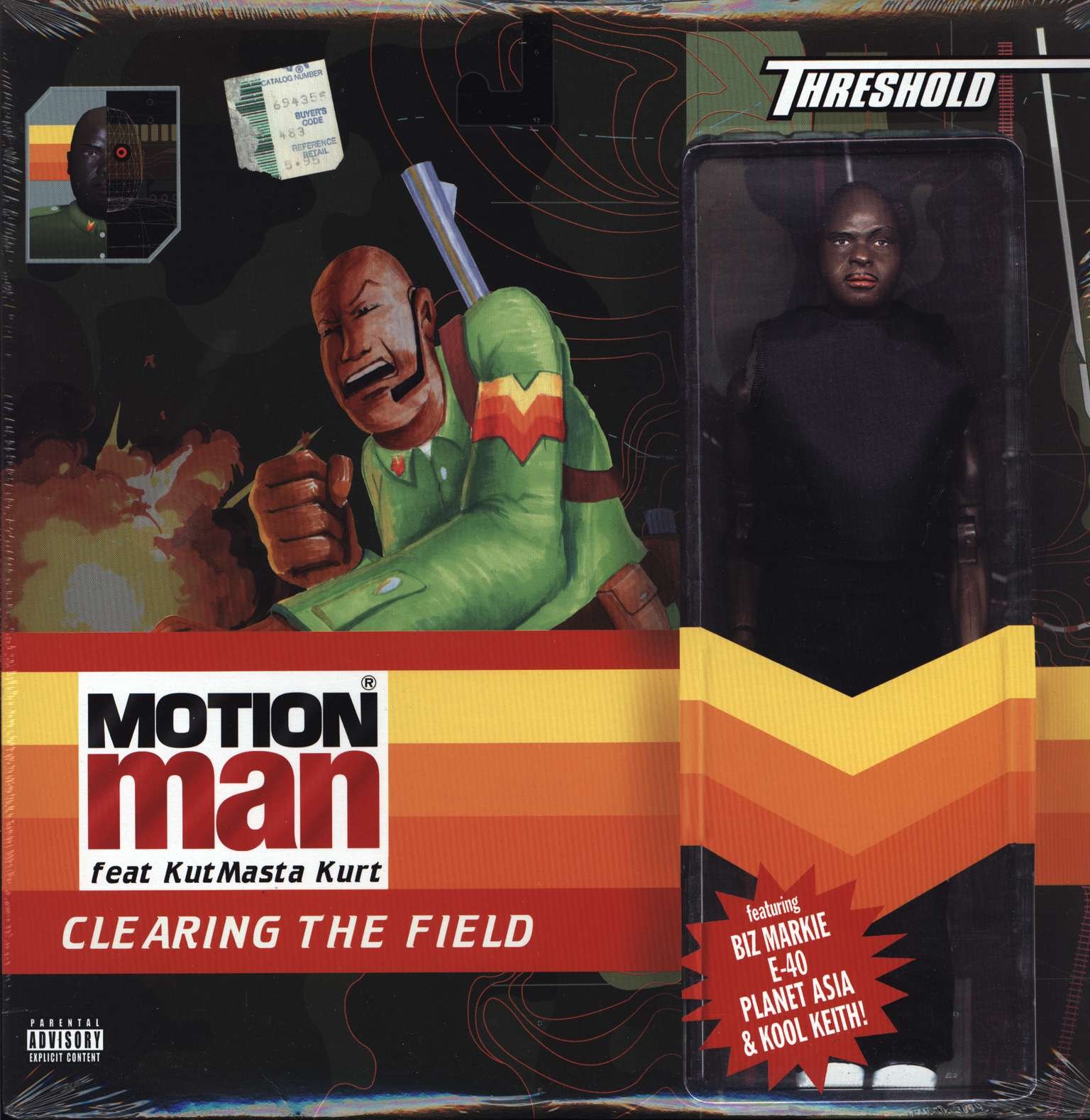 Motion Man - Clearing The Field (Feat. KutMasta Kurt) (Vinyl)