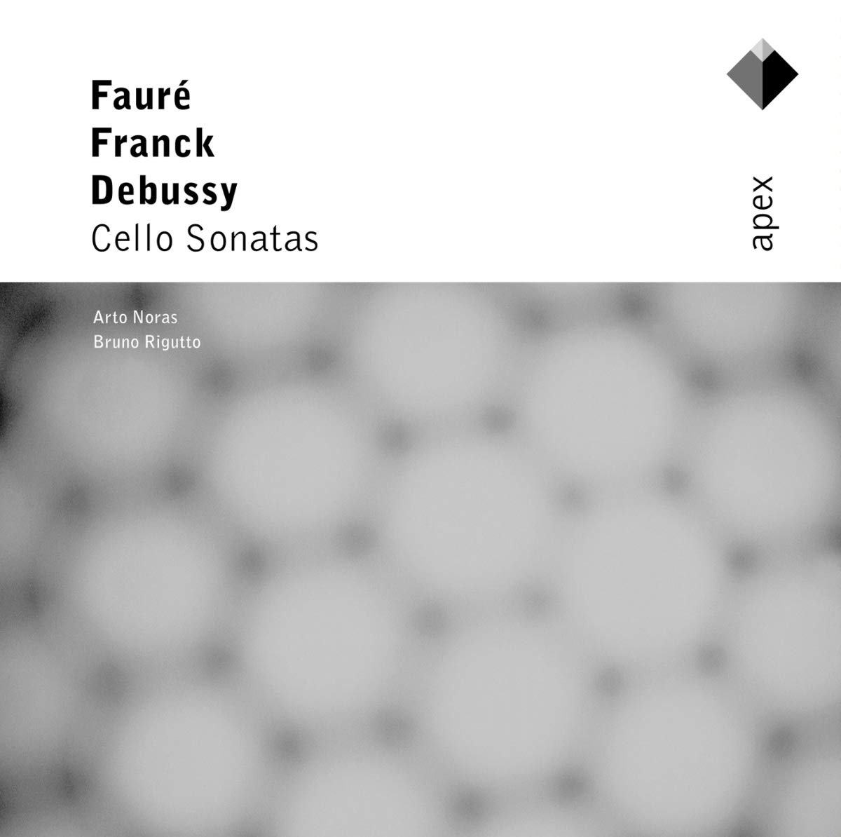 Noras , Arto & Rigutto , Bruno   - Cello Sonatas By Faure / Franck / Debussy
